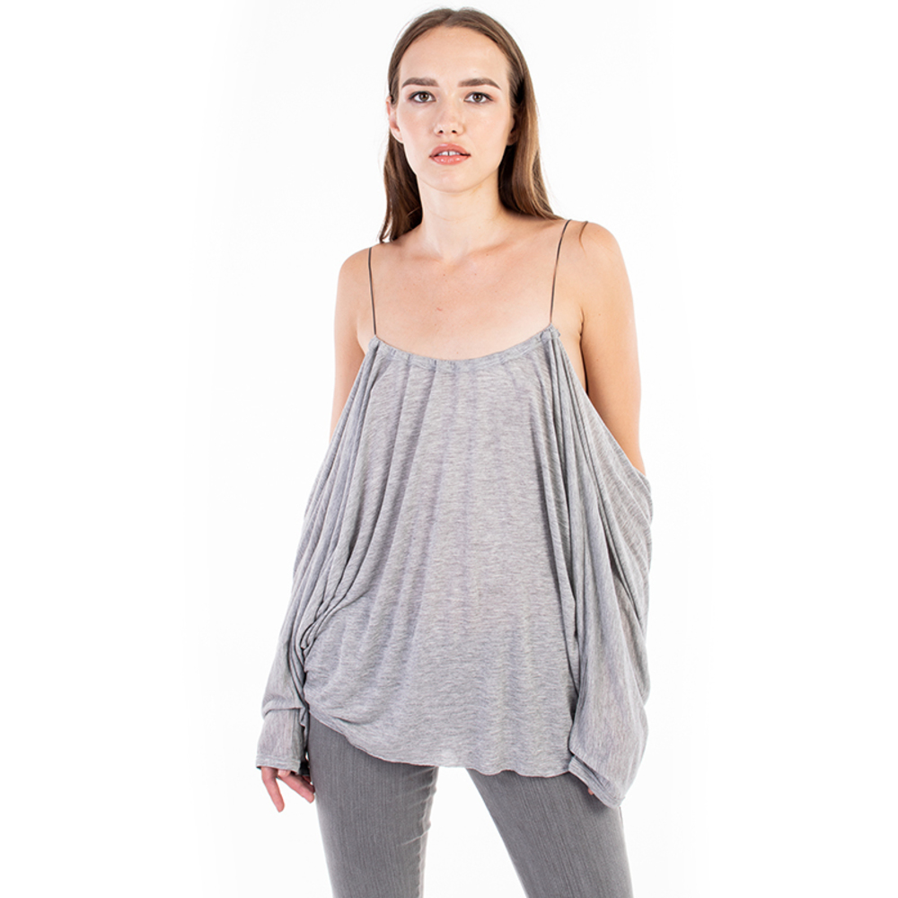 MIIM GRAY BLOUSE | WOMENS SIZE M